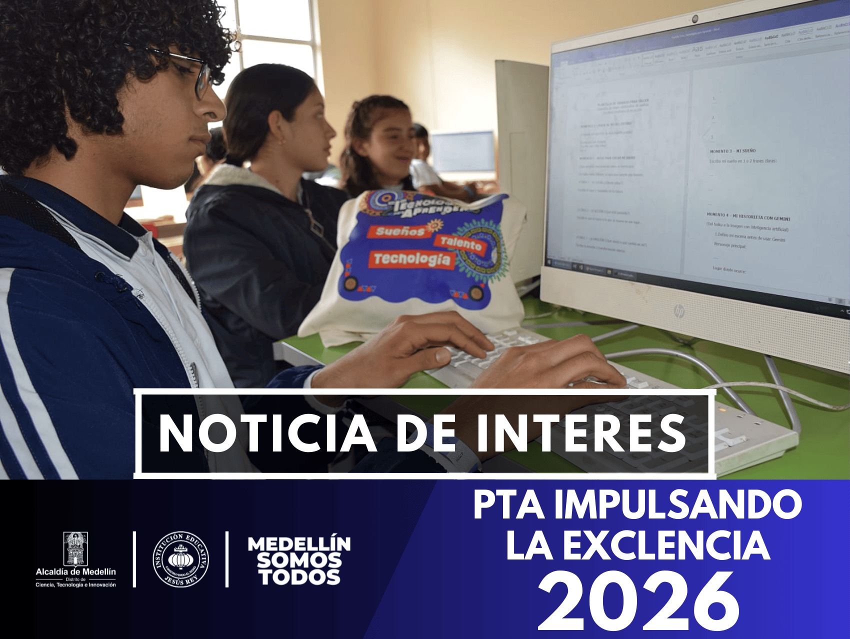 Jesús Rey participó en Tecnologías para Aprender 2025 en Pasto, destacándose con su proyecto en programación y tecnología y recibiendo un kit digital avanzado como una de las 16 instituciones beneficiadas en Medellín.
